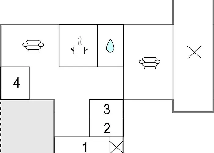 4 Bedroom Cozy In Feriehus *